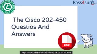 202-450 - Cisco Practice Exam Dumps Questions & Answers.