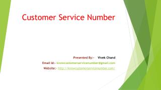 Customer Service Phone Number