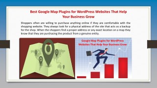 Best Google Map Plugins for WordPress Websites That Help Your Business Grow