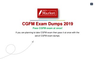 CGFM Mock Exam - Latest CGFM Questions Revealed