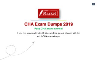 Get CHA Mock Exam In Lower Cost