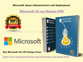 Latest Microsoft AZ-100 Exam Questions - Microsoft AZ-100 Dumps - 2019
