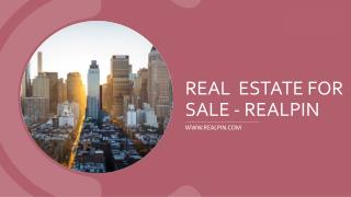Real Estate For sale - RealPin