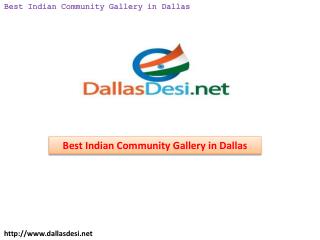 Best Indian Community Gallery in Dallas