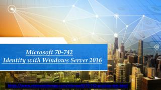 2019 Microsoft 70-742 Exam Real Question Answers - 70-742 dumps