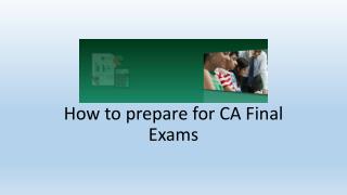 CA Final Classes in Mumbai