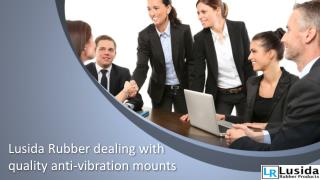 Lusida Rubber dealing with quality anti-vibration mounts