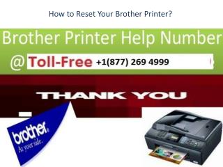 How to reset your Brother Printer