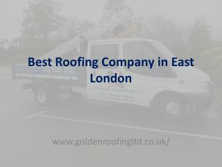 Best roofing company in east london