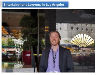 Entertainment Lawyers In Los Angeles