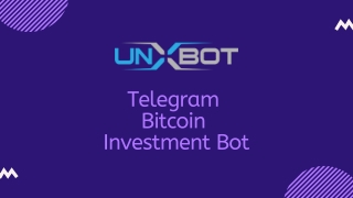 Telegram Bitcoin Investment Bot