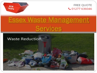 Essex Waste Management Services