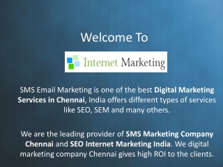 Digital Marketing Services in Chennai | SMS Marketing Company Chennai