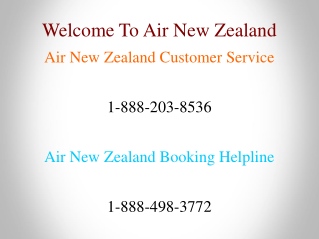 Air New Zealand Group Booking Process