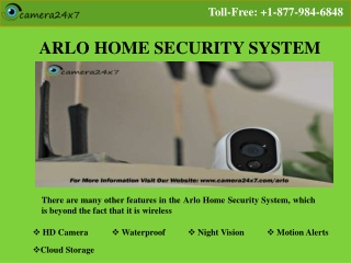 Official 1-877-984-6848 Arlo Home Security System