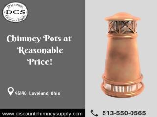 Buy best quality Chimney Pots | Discount Chimney Supply Inc.