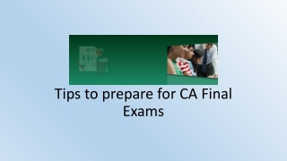 CA Final Classes in Hyderabad