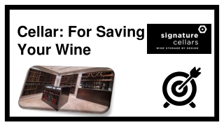 Cellar: for saving Your Wine