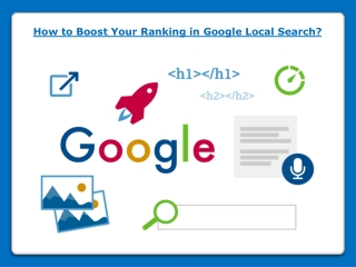 How to Boost Your Ranking in Google Local Search