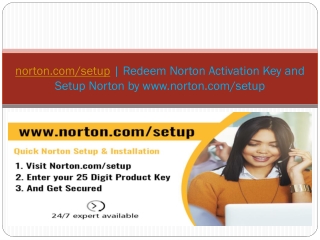 norton.com/setup - Download and Install Norton Antivirus
