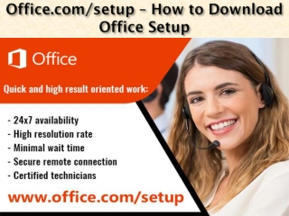 office.com/setup - Install Microsoft Office Setup