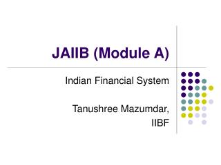 JAIIB (Module A)