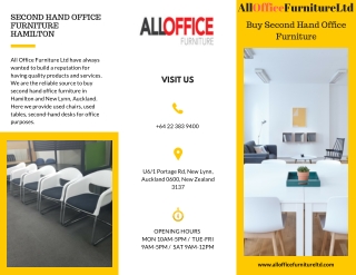 New Office Furniture Hamilton