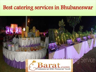 best catering services in Bhubaneswar