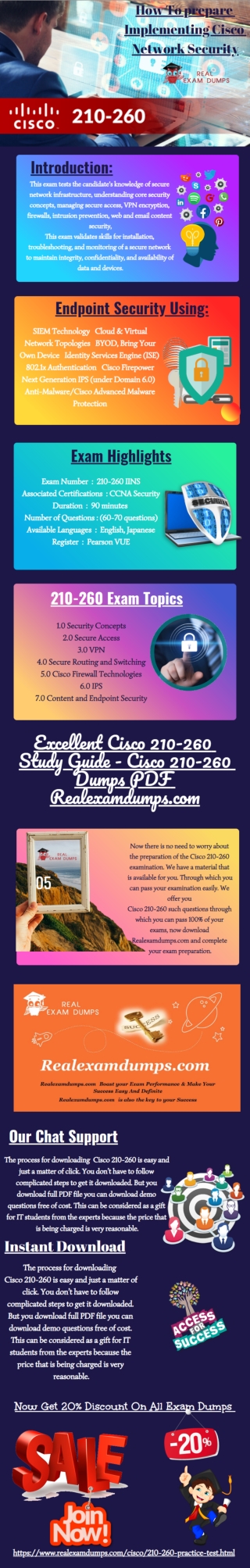 Latest Cisco 210-260 Exam Dumps Questions - 2019 Cisco 210-260 Dumps PDF