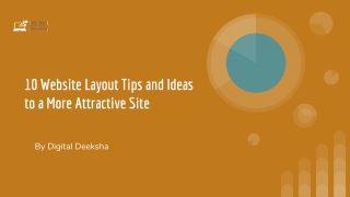 10 website layout tips and ideas to a more attractive site