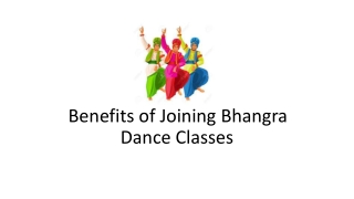 Bhangra Classes in Bangalore