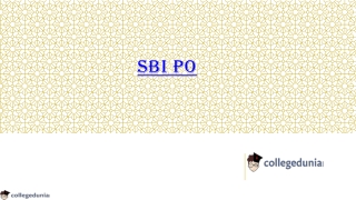 SBI PO