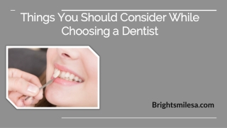 Choose the Best Dentist in San Antonio