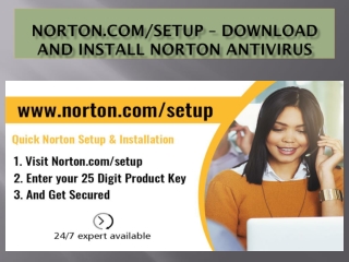 norton.com/setup - Guide for Purchasing Norton Antivirus Product key