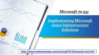 Microsoft 70-533 Exam Real Questions - 70-533 dumps Realexamdumps.com