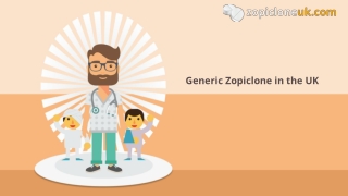 Generic Zopiclone in the UK