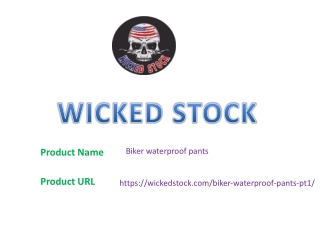 Biker Waterproof Pants
