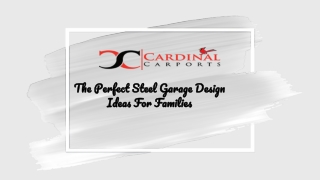 The perfect steel garage design ideas for families