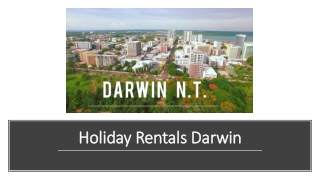 Holiday Rentals Darwin