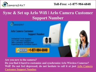 Official 1-877-984-6848 Sync & Set up Arlo Wifi