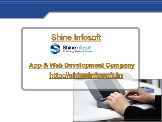 Shine Infosoft - Mobile App Development Company