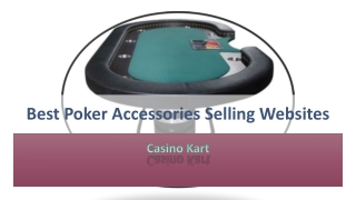 Buy Online Poker Chips at Low Cost at CasinoKart