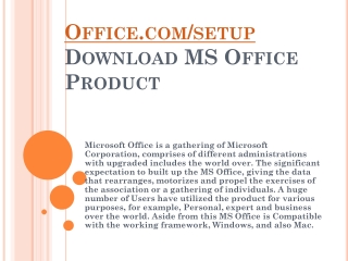 OFFICE.COM/SETUP- OFFICE TECHNICAL SUPPORT