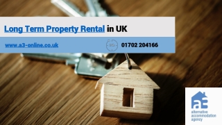 Long Term Property Rental in UK - A3 Online