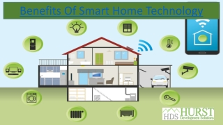 Benefits of smart home technology