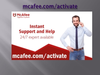 mcafee.com/activate | www.mcafee.com/activate | McAfee Activate