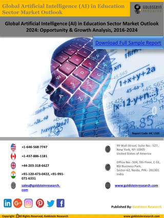 Artificial Intelligence in Education Sector Market Analysis