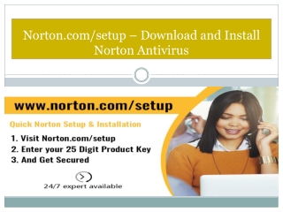 norton.com/setup - How to Purchase Norton Antivirus Product key Online ?
