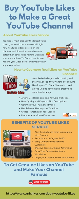 Buy YouTube Likes to Make a Great YouTube Channel