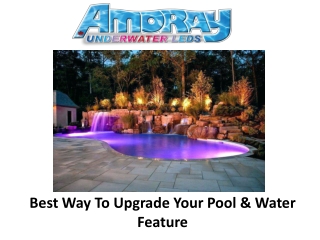 Best Way To Upgrade Your Pool & Water Feature